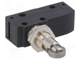 Microswitch SNAP ACTION; with longitudinal roller; SPDT; Pos: 2