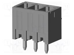 Connector: pluggable terminal block; socket; male; on PCBs