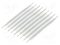 Connector: jumper cable; Cable ph: 2.54mm; L: 25.4mm; straight