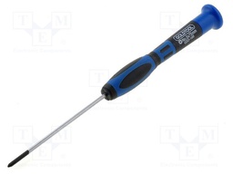 Screwdriver; Size: PH0; precision; Blade length: 75mm