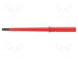 Interchangeable blade; Torx®; Size: TX27; insulated; 154mm; 1kVAC