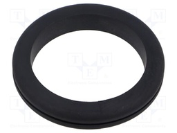 Grommet; black; UL94HB; TPR