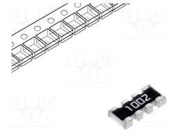 Resistor network: Y; 10kΩ; SMD; 1206; No.of resistors: 4; 63mW; ±1%