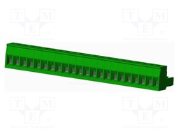 Connector: pluggable terminal block; plug; female; straight; 12A