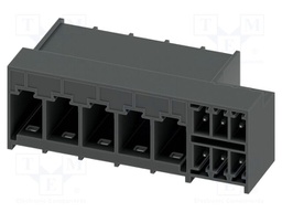 PCB hybrid header, nominal cross section: 6 mm?, color: blac