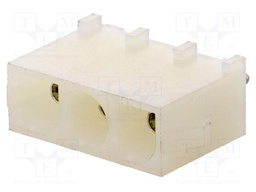 Socket; wire-board; female; 6.35mm; PIN: 3; Layout: 1x3; THT