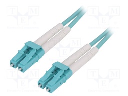 Connector: fiber optic; patchcord; multi mode duplex (MM); male