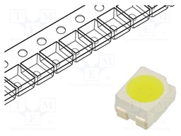 LED; SMD; 3528,PLCC4; white cold; 32÷35lm; 8500-10000(typ)-18000K