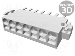 Connector: wire-board; female; PIN: 7; 2.54mm; Series: har-flexicon