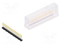Connector: pin strips; pin header; male; PIN: 16; 2mm; SMT; 1x16