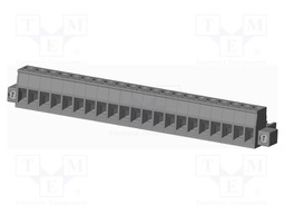 Connector: pluggable terminal block; plug; female; straight; grey