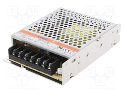 Power supply: switched-mode; voltage source; 100W; 24VDC; 4.5A