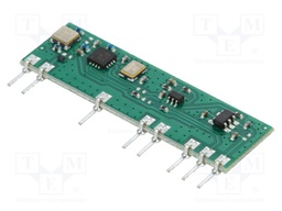 Module: RF; FM receiver; FSK; 868.35MHz; -104dBm; 5VDC; 36x17x2.5mm
