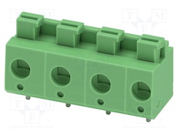 PCB terminal block, nominal current: 16 A, rated voltage (II