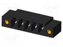 Connector: pluggable terminal block; socket; male; on PCBs