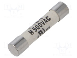 CARTRIDGE FUSE, FAST ACTING, 16A, 500VAC