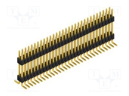 Connector: pin strips; pin header; male; PIN: 60; 1.27mm; SMT; 2x30