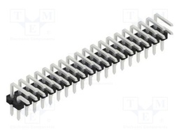 Connector: pin strips; pin header; male; PIN: 38; 2.54mm; THT; 2x19