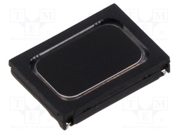 Loudspeaker; miniature; 500mW; 6Ω; 15x11x2.5mm; Sound level: 85dB