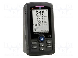 Meter: air quality; Range: 0÷250um/m3; 0÷10000ppm; ±3%; 0÷50°C