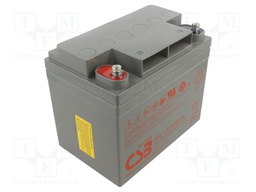 Re-battery: acid-lead; 12V; 37.5Ah; AGM; maintenance-free