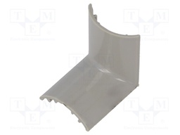 Inside corner; Colour: grey; Mat: ABS; UL94HB; Application: RD-20