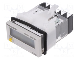 Counter: electronical; LCD; working time; Body dim: 24x48x59.4mm