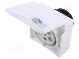Connector: AC supply 3-phase; socket; female; 32A; 400VAC; IP44