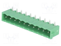 Pluggable terminal block; 5.08mm; ways: 10; angled 90°; socket