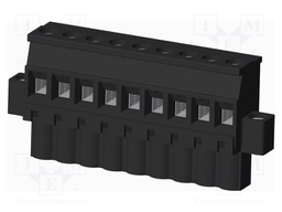Connector: pluggable terminal block; plug; female; angled 90°