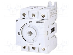 Switch-disconnector; Poles: 3; screw type; 63A; 690VAC; IP20; CLBS