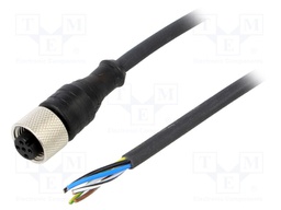 4A; 24VAC; IP67; Accessories for sensors: Connection lead; PIN: 5