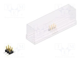 Connector: pin strips; pin header; male; PIN: 6; 2mm; SMT; 2x3; 100V