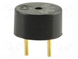 Sound transducer: electromagnetic signaller; THT; 3kHz; 80mA