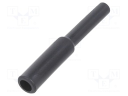 Plug; -0.95÷15bar; nickel plated brass,PBT; BLUELINE; Øout: 6mm