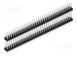 Connector: pin strips; pin header; male; PIN: 68; 2.54mm; THT; 2x34