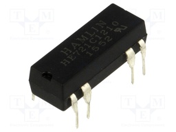 Relay: reed; SPDT; Ucoil: 12VDC; max.175VDC; Rcoil: 500Ω; 288mW; PCB