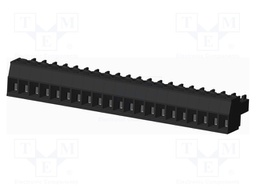 Connector: pluggable terminal block; plug; female; straight; 300V