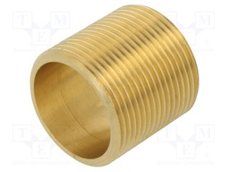 Full threaded; max.6bar@<90°C,max.16bar@10°C÷30°C; 40mm; BR