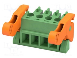 PCB connector, nominal cross section: 1.5 mm?, color: green,