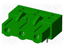 Connector: pluggable terminal block; socket; female; angled 90°