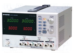 Power supply: programmable laboratory; Channels: 3; 0÷30VDC; 5VDC