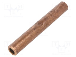 Tip: butt splice; non-insulated; copper; 50mm2; crimped; for cable