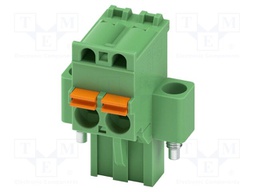 PCB connector, nominal cross section: 2.5 mm?, color: green,