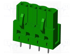 Connector: pluggable terminal block; socket; female; straight
