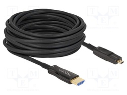 Cable; HDMI plug,micro HDMI plug; HDMI 2.1,High Speed,optical