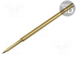 Test needle; Spring compression: 4.3mm; 6.35mm; Min.pitch: 2.54mm