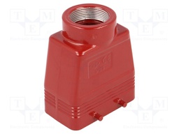 Enclosure: for HDC connectors; 180 °C; size 57.27; hot condition