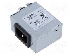 Filtered IEC Power Entry Module, IEC C14, Medical, 7.2 A, 250 VAC