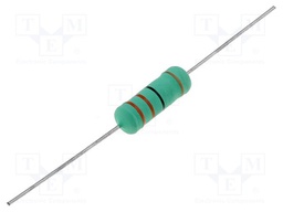 Resistor: wire-wound; THT; 330Ω; 5W; ±5%; Ø6.5x17.5mm; 300ppm/°C